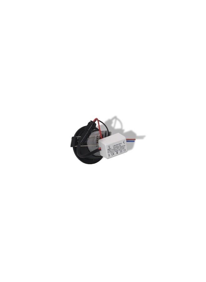 Emica LED 3W COB Button Spotlight, Black and Gold/White, Jana Light JN-NY007 quantity 3 - Image 3